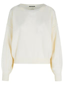 Colorush 'Abby' White Cashmere Sweater