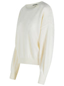 Colorush 'Abby' White Cashmere Sweater