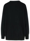 Colorush 'Ziggy Boyfriend' Black Cashmere Blend Sweater
