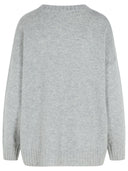 Colorush 'Ziggy Boyfriend' Grey Cashmere Blend Sweater