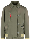 Veste en coton vert fay