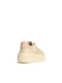 Hogan 'H Stripes' Ivory Lear Sneakers