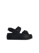 Hogan 'H680' Black Lear Sandals