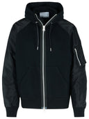 791 Black Cotton Blend Sweatshirt