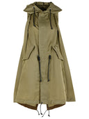 791 gilet in nylon verde