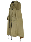 791 gilet in nylon verde