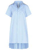 791 Light Blue Cotton Dress