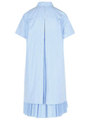 791 Light Blue Cotton Dress