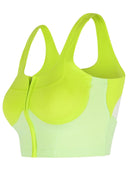 Adidas By Stella Mccartney Green Polyester Top