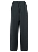 797 'Cove' Black Virgin Wool Pants