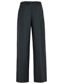 797 'Cove' Black Virgin Wool Pants