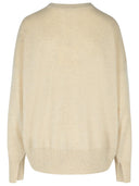 797 'Anaa' Beige Cashmere Sweater