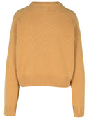 797 "Bruzzi" beige cashmere maglione