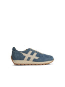 Hogan 'H673' Light Blue Lear Sneakers