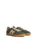 Hogan 'Cool' Green Suede Sneakers