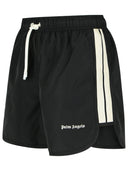 Costume da bagno in poliestere nero angeli