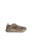 Premiata 'Mase' Brown Lear Sneakers