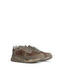 Premiata 'Mase' Brown Lear Sneakers