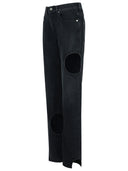 Off White 'Meteor' Black Denim Jeans