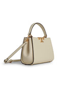 Tory Burch 'Eleanor' Mini Bag In White Lear