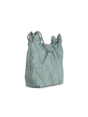 Tory Burch 'Flaming' Light Blue Fabric Bag