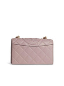 Tory Burch 'Flaming' Lilac Lear Crossbody Bag