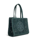 Tory burch 'ella' lyseblå bomuldstaske