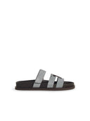 Tory Burch 'Ines' Blue Lear Slippers
