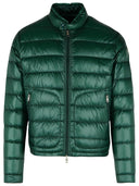 Moncler „Acorus” zielona poliamidowa kurtka Down Down