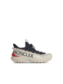 Moncler 'Trailgrip' Navy Polyester Blend Sneakers