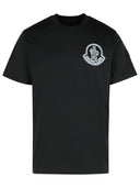 Moncler zwart katoenen t -shirt