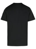 Moncler zwart katoenen t -shirt