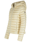 Moncler 'Ige'아이보리 폴리 아미드 다운 재킷