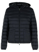 Moncler 'hede' chaqueta negra de nylon down