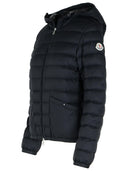 Moncler 'hede' chaqueta negra de nylon down