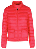 Giacca di poliammide fucsia "lanci" di Moncler