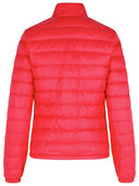 Giacca di poliammide fucsia "lanci" di Moncler