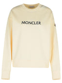 Moncler Ivory Cotton Sweatshirt