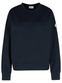 Moncler Navy Cotton Sweatshirt