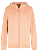 Moncler 'Fegeo' rosa polyesterjakke