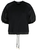 Moncler 'Over' Black Cotton T Shirt