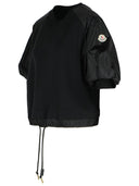 Moncler 'Over' Black Cotton T Shirt