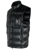 Moncler Grenoble „Nantu” czarna kamizelka poliamidu