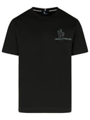 Moncler Grenoble Black Cotton T Shirt