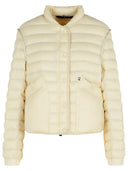 Moncler Grenoble 'Madulain' Ivory Polyester Down Jacket