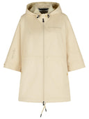 Moncler Grenoble „Vorassay” Beżowy Nylon Cape