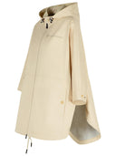Moncler Grenoble „Vorassay” Beżowy Nylon Cape