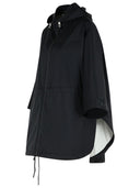 Moncler Grenoble 'Vorrasay' Black Nylon Cape