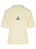 Moncler Grenoble Ivory Cotton T Shirt