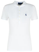 Polo Ralph Lauren 'Julie' White Cotton Polo Shirt